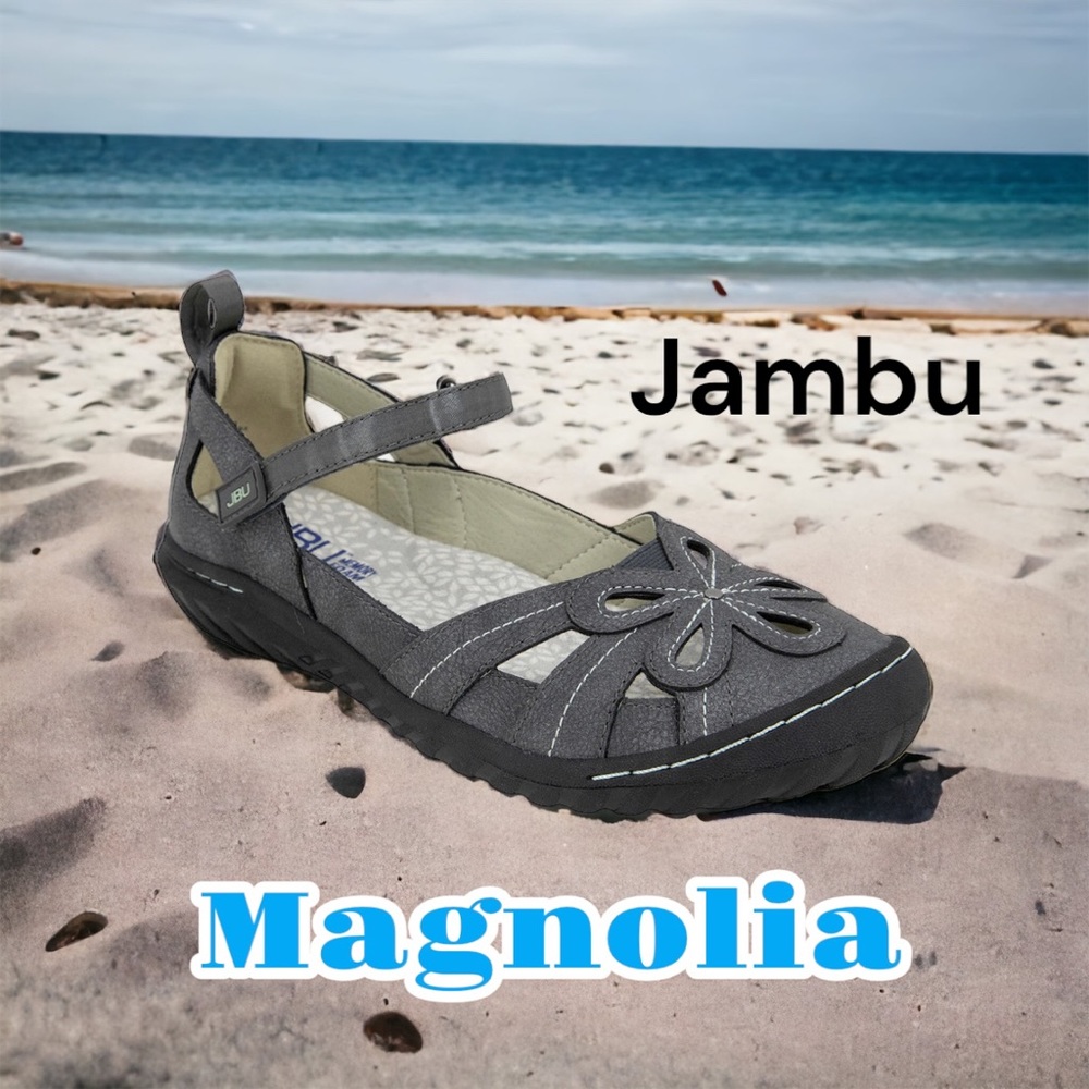 -🌻- New without tags Jambu Magnolia grey shoes with memory foam.